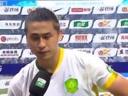 赛后采访中张玉宁遭球迷辱骂,直接离场