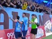 足协杯：大连英博1-0战胜上海申花，成功晋级四强